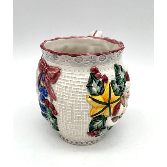Vtg. Fitz & Floyd Omnibus Victorian Christmas Mug - Picture 2 of 5